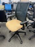 Used Haworth Improv Mesh Task Chair - Yellow And Black - ITEM #:150123 - Thumbnail image 2 of 3