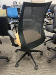 Used Task Chairs With Yellow-Orange Fabric And Black Web Back - ITEM #:150123 - Thumbnail image 3 of 3