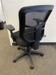 Used Executive Desk Chair - Black Fabric - Mesh Back - ITEM #:150165 - Img 3 of 3