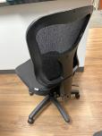 Used Armless Task Chair - Black Seat - Mesh Back - ITEM #:150169 - Img 3 of 4