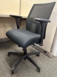 Used Hon Task Chair - Black Fabric - Mesh Back - ITEM #:150178 - Img 2 of 4