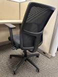 Used Hon Task Chair - Black Fabric - Mesh Back - ITEM #:150178 - Img 3 of 4