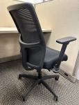 Used Hon Task Chair - Black Fabric - Mesh Back - ITEM #:150178 - Img 4 of 4