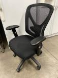 Used Staples Carder Chair - Black Fabric - ITEM #:150186 - Img 2 of 10