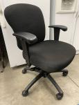 Used Ergonomic Task Chair - Black Fabric - ITEM #:150187 - Img 1 of 9