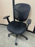 Used Task Chair - Black Mesh Back - Adjustable Arms - ITEM #:150190 - Img 1 of 5