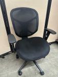 Used Task Chair - Black Mesh Back - Adjustable Arms - ITEM #:150190 - Img 2 of 5