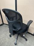 Used Task Chair - Black Mesh Back - Adjustable Arms - ITEM #:150190 - Img 4 of 5