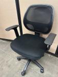 Used Conference Chair - Black Mesh Back - Black Seat - ITEM #:150193 - Img 1 of 5