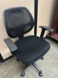 Used Conference Chair - Black Mesh Back - Black Seat - ITEM #:150193 - Img 2 of 5