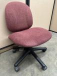 Used Task Chair - Red Fabric - Black Frame - ITEM #:150195 - Img 1 of 3