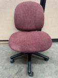 Used Task Chair - Red Fabric - Black Frame - ITEM #:150195 - Img 3 of 3