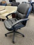 Used Conference Chair - Black Vinyl - ITEM #:150202 - Img 2 of 4