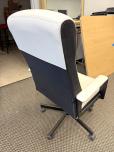Used Task Conference Chairs - White Vinyl - ITEM #:150212 - Img 3 of 3