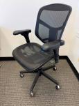 Used Task Chair - Web Back And Seat - Black - ITEM #:150214 - Img 2 of 3