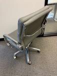 Used Conference Chair - Grey Vinyl - Chrome Frame - ITEM #:150216 - Img 6 of 13