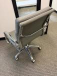 Used Conference Chair - Grey Vinyl - Chrome Frame - ITEM #:150216 - Img 9 of 13
