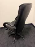 High Back Black Upholstered Conference Chair - ITEM #:150223 - Img 3 of 3