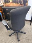 High-Back Ergonomic Task Chair in Black Fabric - ITEM #:150225 - Img 4 of 8