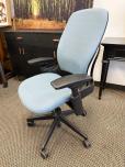 Steelcase Leap V1 Ergonomic Office Chair, Light Blue - ITEM #:150227 - Img 2 of 10