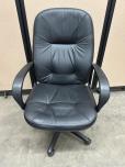 High Back Black Padded Executive Office Chair - ITEM #:150233 - Img 4 of 4
