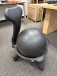 Gaiam Classic Balance Ball Chair - Black - ITEM #:150240 - Img 1 of 2