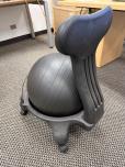 Gaiam Classic Balance Ball Chair - Black - ITEM #:150240 - Img 2 of 2