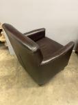 Used Lobby Chairs - Brown Leather - ITEM #:165012 - Img 10 of 14