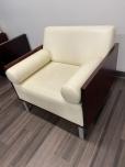 Used Reception Furniture Set - Mahogany And White - ITEM #:165029 - Img 12 of 19