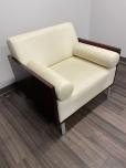 Used Reception Furniture Set - Mahogany And White - ITEM #:165029 - Img 13 of 19