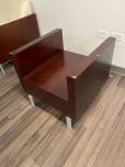 Used Reception Furniture Set - Mahogany And White - ITEM #:165029 - Img 14 of 19