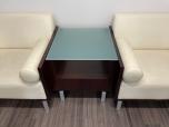 Used Reception Furniture Set - Mahogany And White - ITEM #:165029 - Img 3 of 19