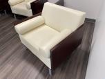 Used Reception Furniture Set - Mahogany And White - ITEM #:165029 - Img 9 of 19