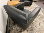 Used Lobby Chairs - Black Vinyl - Light wood Legs - ITEM #:165030 - Img 8 of 8