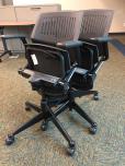 Nesting chairs with black plastic seat and back - ITEM #:175042 - Thumbnail image 4 of 5