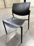Used Stacking Chairs - Plastic Seat - Metal Frame - ITEM #:175078 - Img 5 of 6