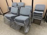 Used Global 2152SW Armless Stacking Chairs - ITEM #:175079 - Img 1 of 5