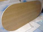 Light Oak Laminate Racetrack Conference Table, 96x42 - ITEM #:195027 - Img 4 of 6
