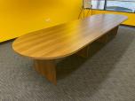 Used Conference Table With Walnut Laminate Finish - 14ft - ITEM #:195079 - Thumbnail image 2 of 4