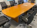 Used Conference Table - Light Wood Tone - 12FT - ITEM #:195098 - Img 3 of 7