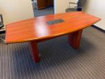 Used Conference Table With Insert - Cherry - 6FT - ITEM #:195103 - Img 3 of 7