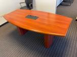 Used Conference Table With Insert - Cherry - 6FT - ITEM #:195103 - Img 4 of 7