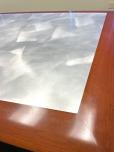 16' Conference Table and Matching Credenza Set - Brushed Aluminum & Cherry - ITEM #:195105 - Img 10 of 21