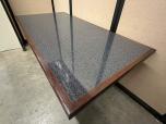 60" Conference Table with Granite Laminate Inlay and Wood Trim - ITEM #:195106 - Img 3 of 3