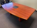 Used Conference Table With Insert - Cherry - 7FT - ITEM #:195107 - Img 1 of 4