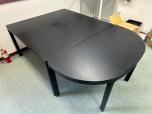 83" Black 2-Piece Conference Table with Power Port - ITEM #:195109 - Img 2 of 4