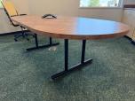 Used Conference Table - Stone Laminate - Black Legs - ITEM #:195110 - Img 4 of 4