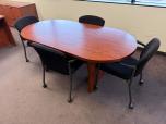 71-inch Oval Conference Table with Cherry Finish - ITEM #:195116 - Img 1 of 4
