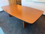 Boat-Shaped Conference Table with Panel Bases - ITEM #:195118 - Img 3 of 5