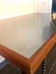 Office tables with stainless steel top and lockable wheels - ITEM #:200077 - Thumbnail image 3 of 3